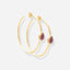 PENDIENTES DE ARO GAIA