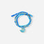BRACELET GRIGRI NAUTILUS BLEU