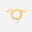 BRACELET GRIGRI INDIA JAUNE