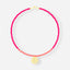 COLLIER URCHIN SAND DOLLAR ROSE