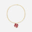 COLLIER SHAMROCK GM ÉMAILLÉ