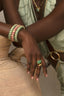 BRACELET MASSAI VERT GM