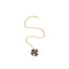 SHAMROCK ENAMELLED LONG NECKLACE